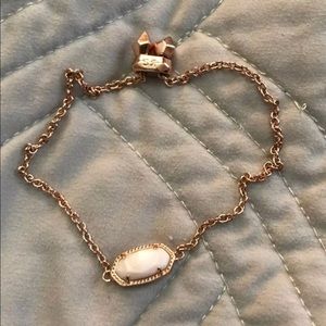 gold kendra scott bracelet